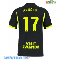 Camisa de time de futebol Atletico Madrid David Hancko #17 Replicas 2º Equipamento 2026-27 Manga Curta